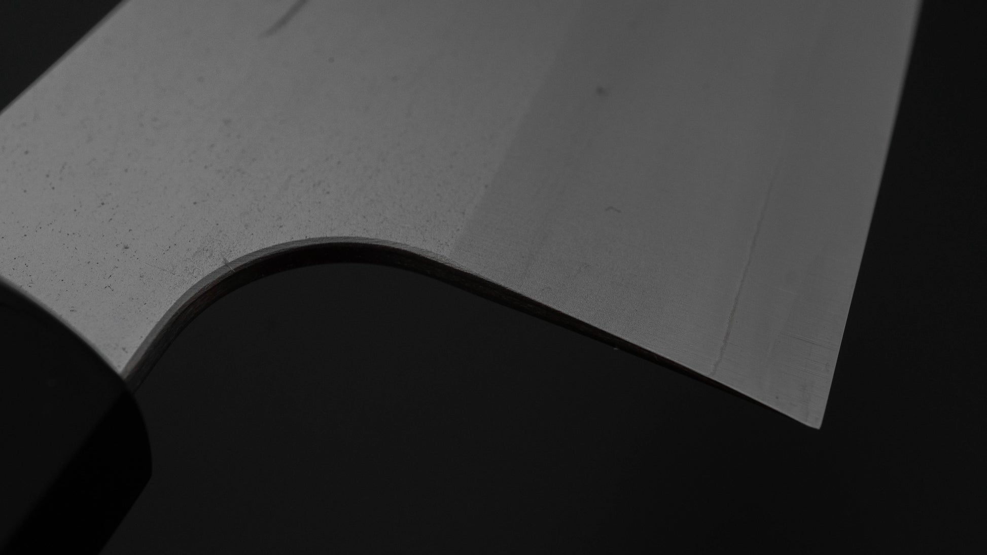 Hitohira Silver #3 Nashiji Santoku 165mm Ebony Handle