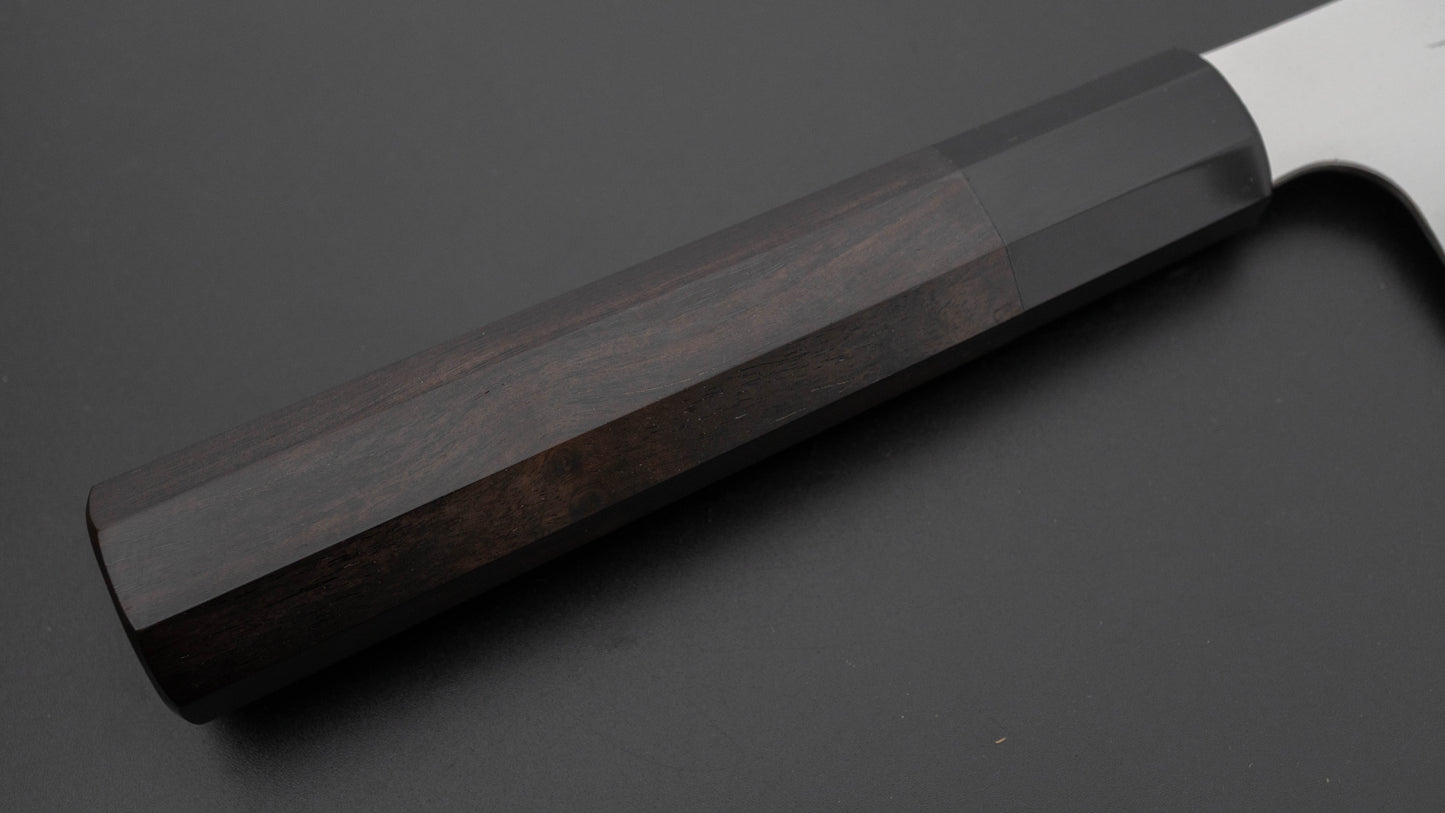 Hitohira Silver #3 Nashiji Santoku 165mm Ebony Handle