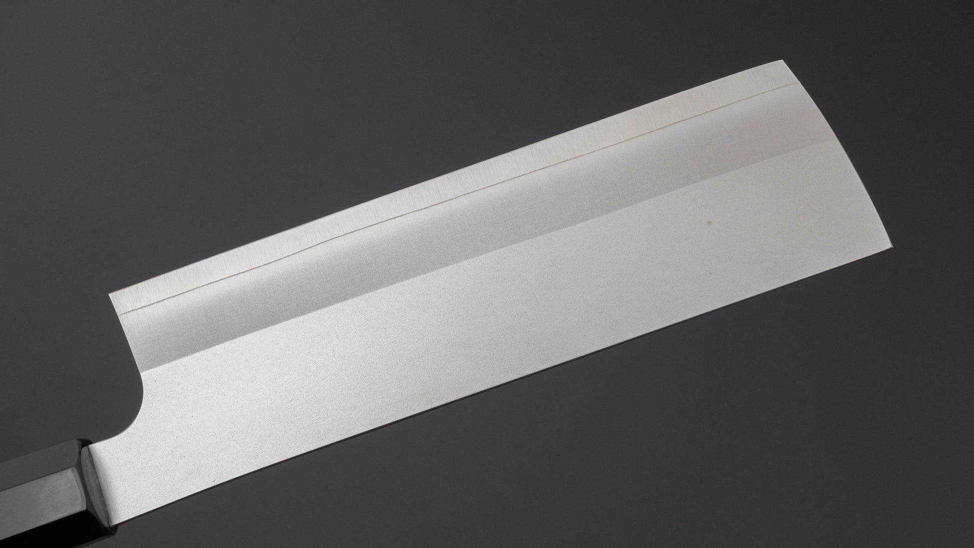 Hitohira Silver #3 Nashiji Nakiri 165mm Ebony Handle