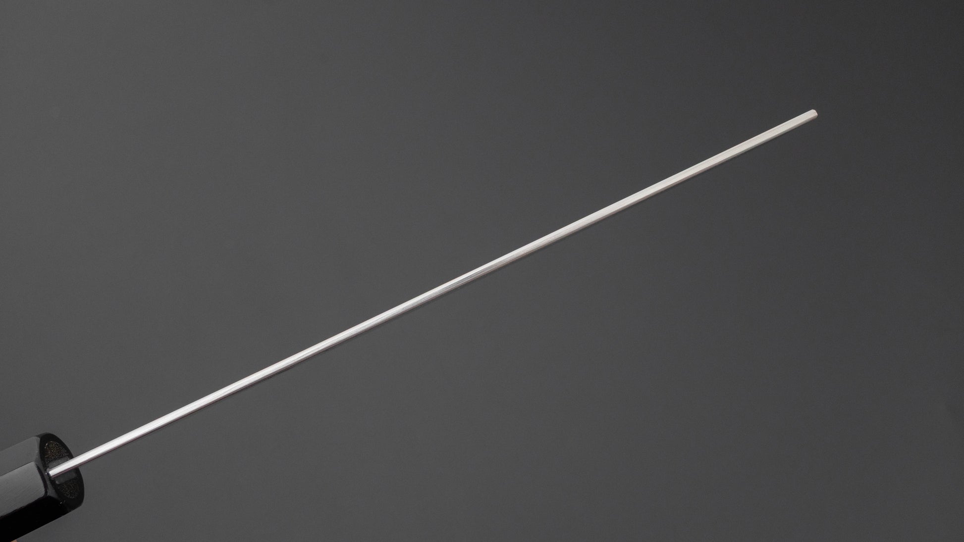 Hitohira Silver #3 Nashiji Nakiri 165mm Ebony Handle