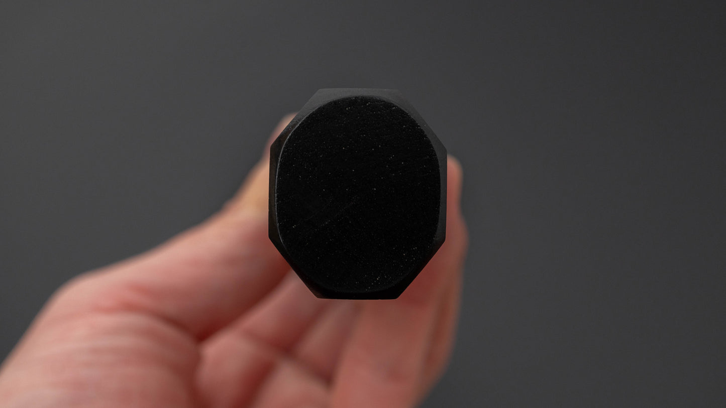 Hitohira Silver #3 Nashiji Nakiri 165mm Ebony Handle