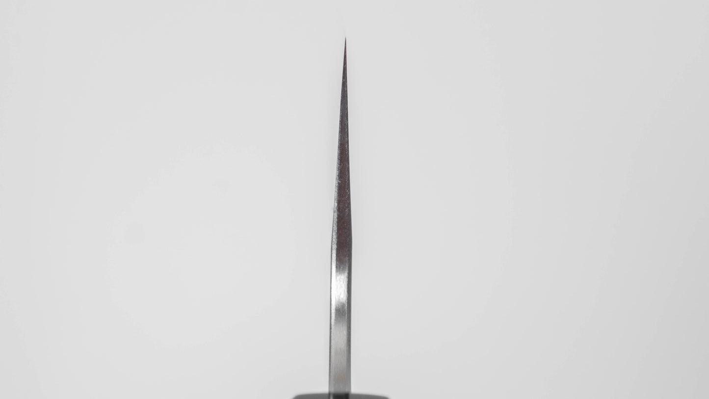 Hitohira Silver #3 Nashiji Nakiri 165mm Ebony Handle