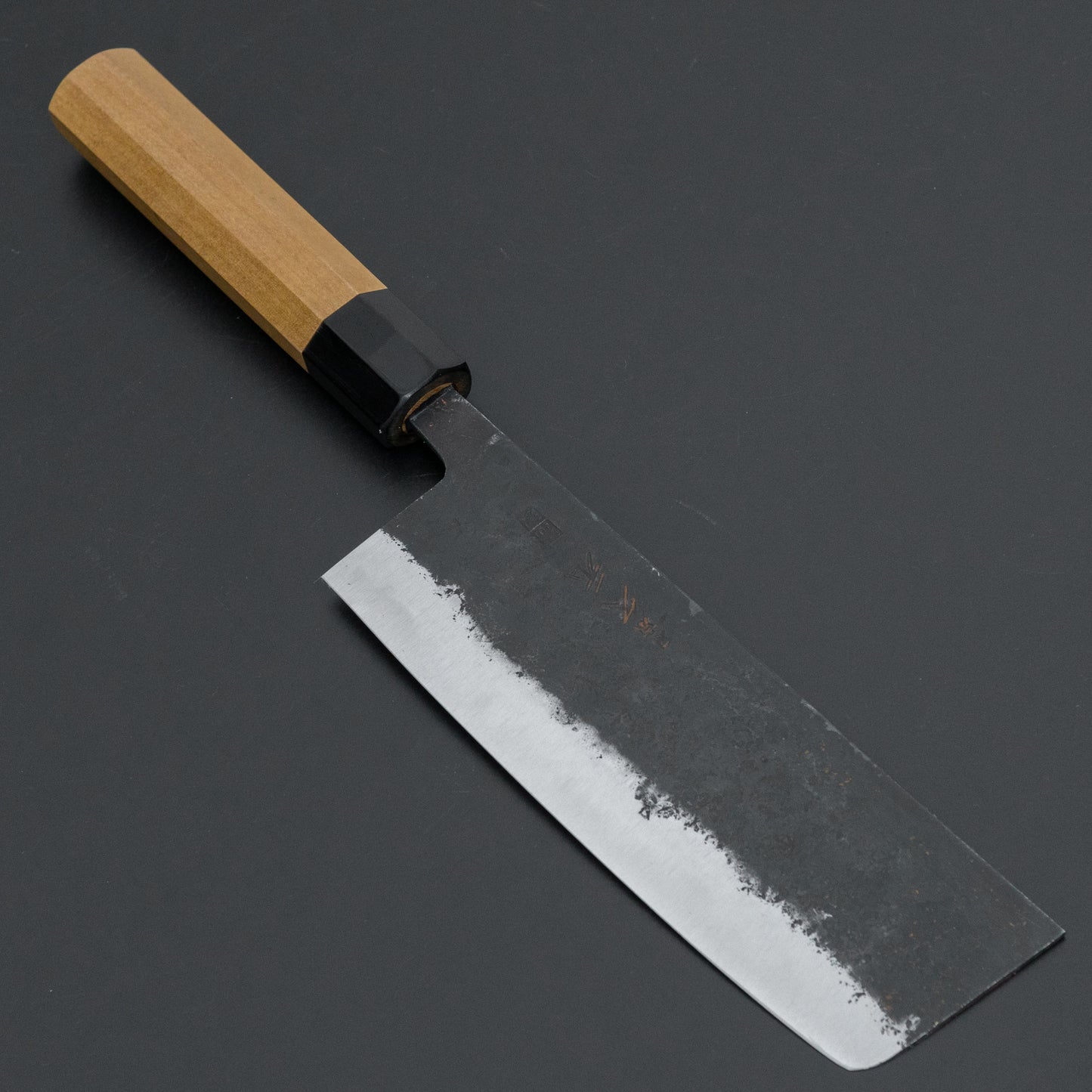 Morihei Hisamoto Kurouchi White #1 Nakiri 165mm Ho Wood Handle