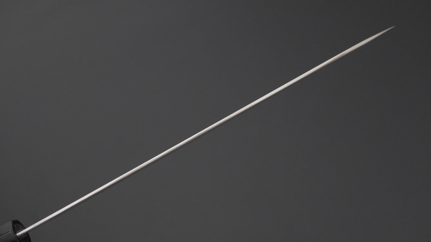 Hitohira Silver #3 Nashiji Gyuto 240mm Ebony Handle
