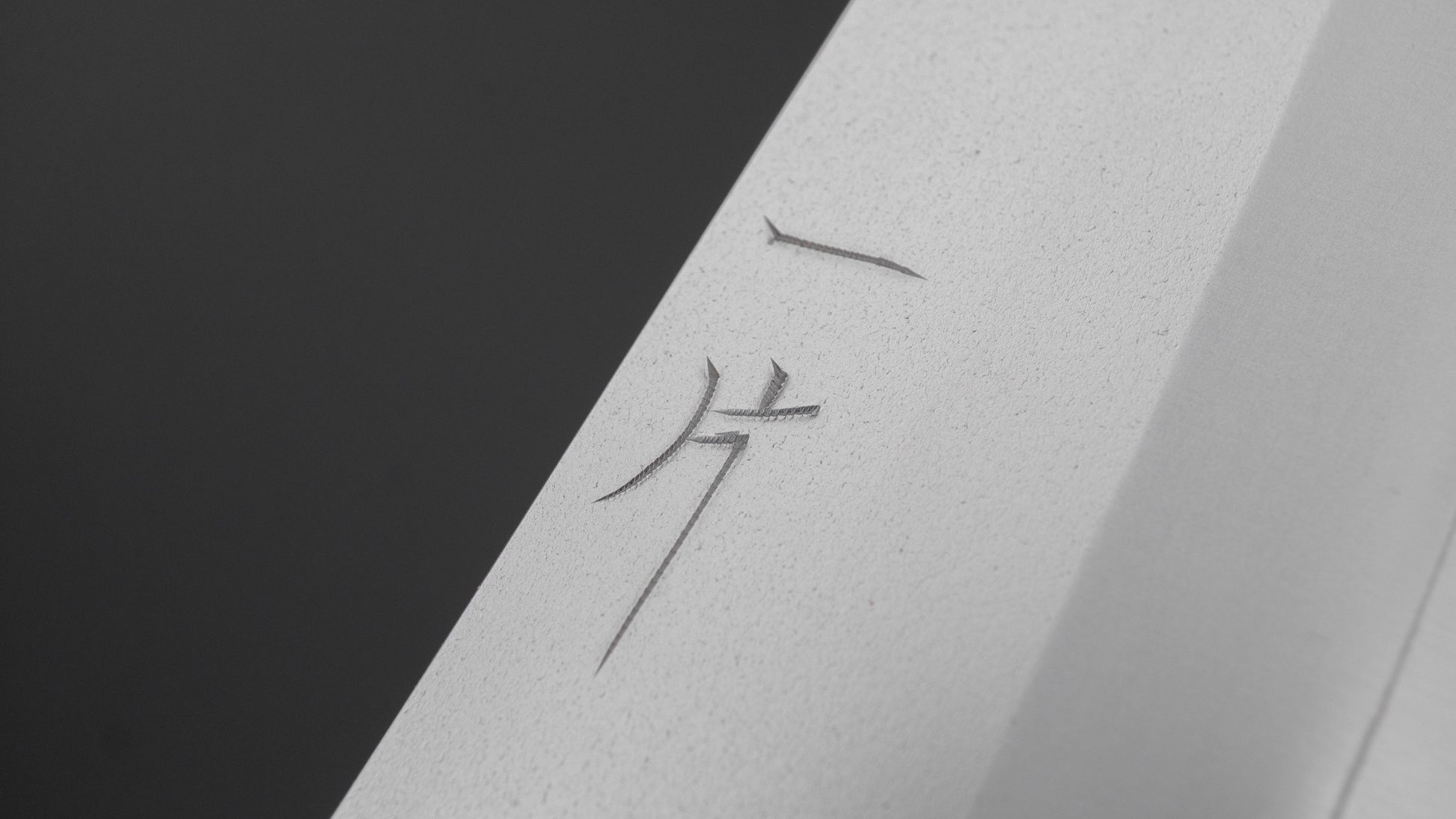 Hitohira Silver #3 Nashiji Gyuto 240mm Ebony Handle