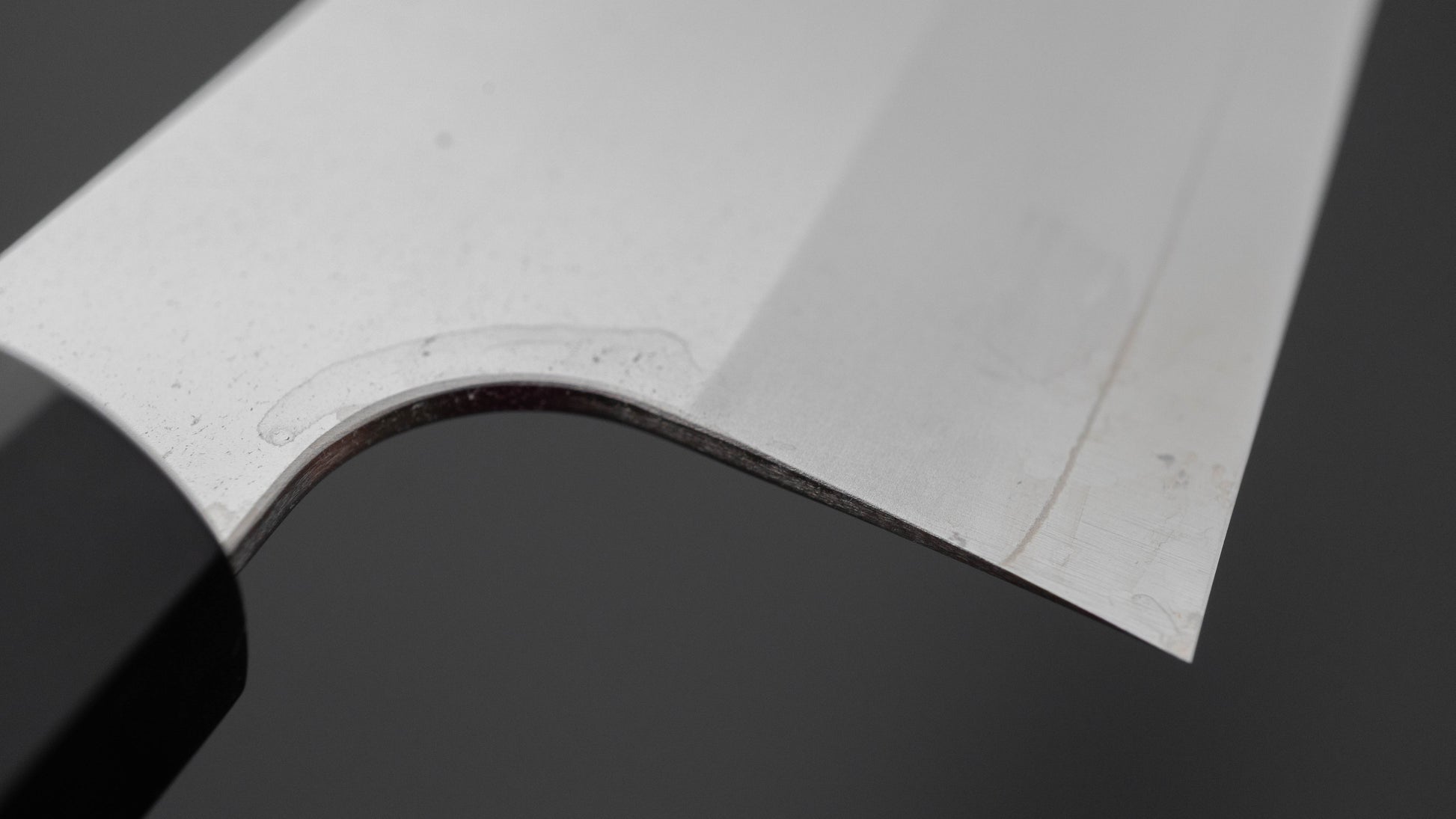 Hitohira Silver #3 Nashiji Gyuto 240mm Ebony Handle