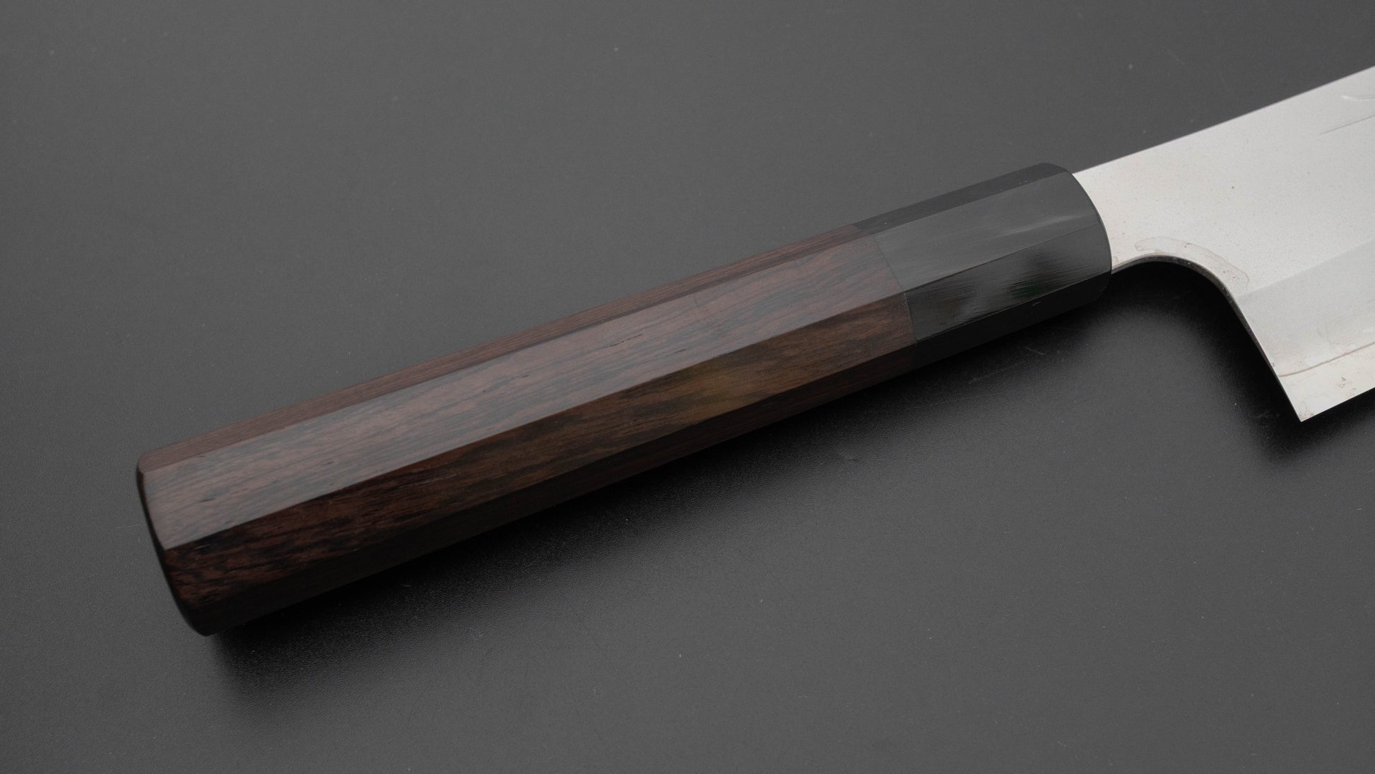 Hitohira Silver #3 Nashiji Gyuto 240mm Ebony Handle