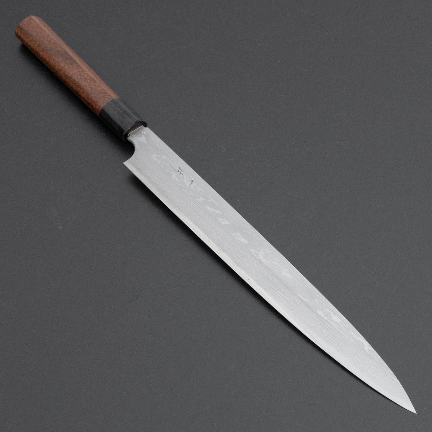 Hitohira Echizen Blue #2 Damascus Yanagiba 270mm Rosewood Handle - HITOHIRA