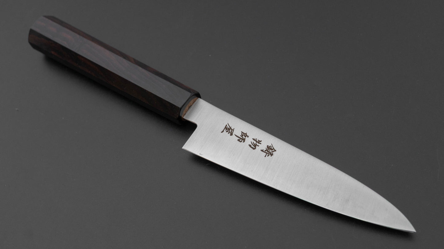 Hitohira Imojiya TH Stainless Petty 120mm Ebony Handle (Wa)