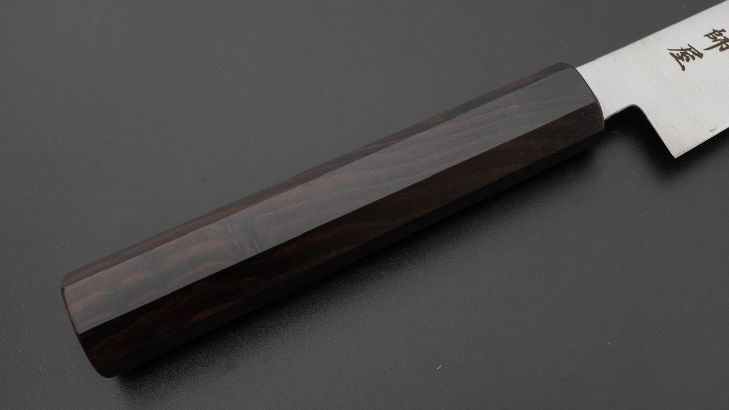 Hitohira Imojiya TH Stainless Petty 120mm Ebony Handle (Wa)