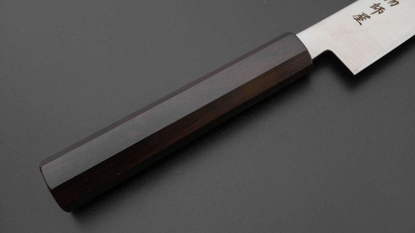 Hitohira Imojiya TH Stainless Petty 150mm Ebony Handle (Wa)