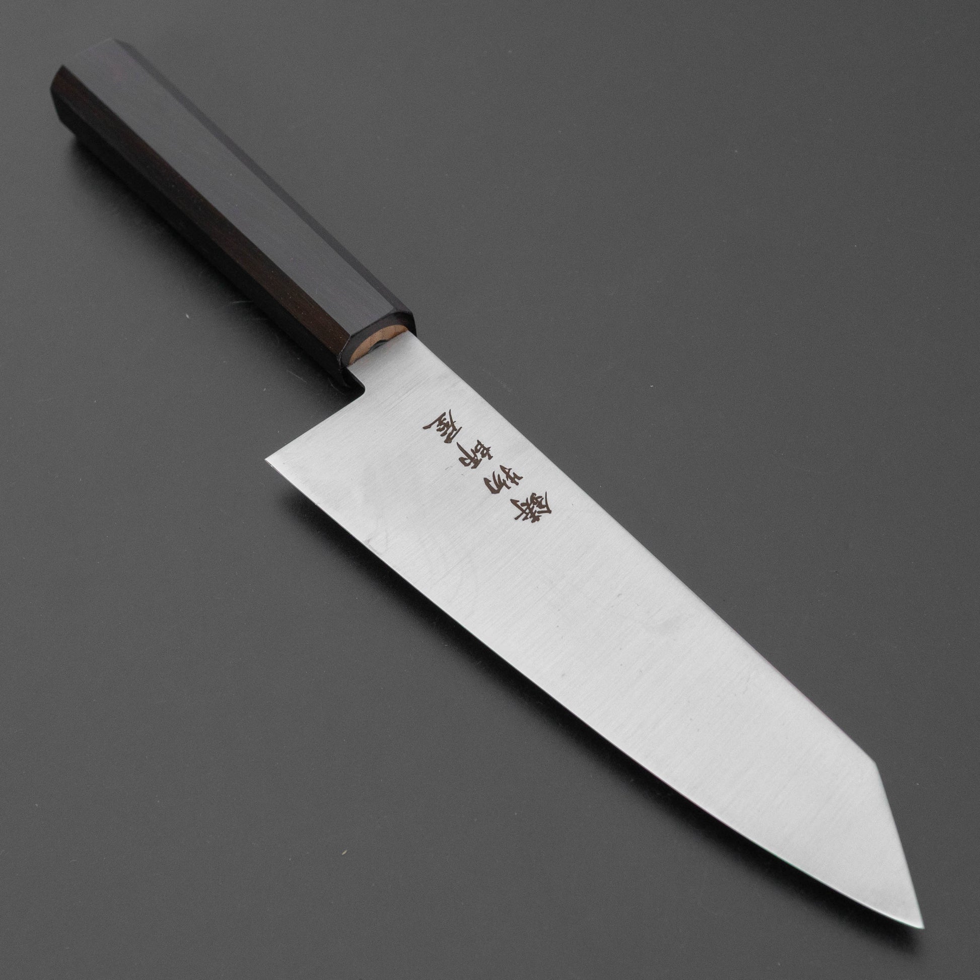 Hitohira Imojiya TH Stainless Bunka 180mm Ebony Handle (Wa)
