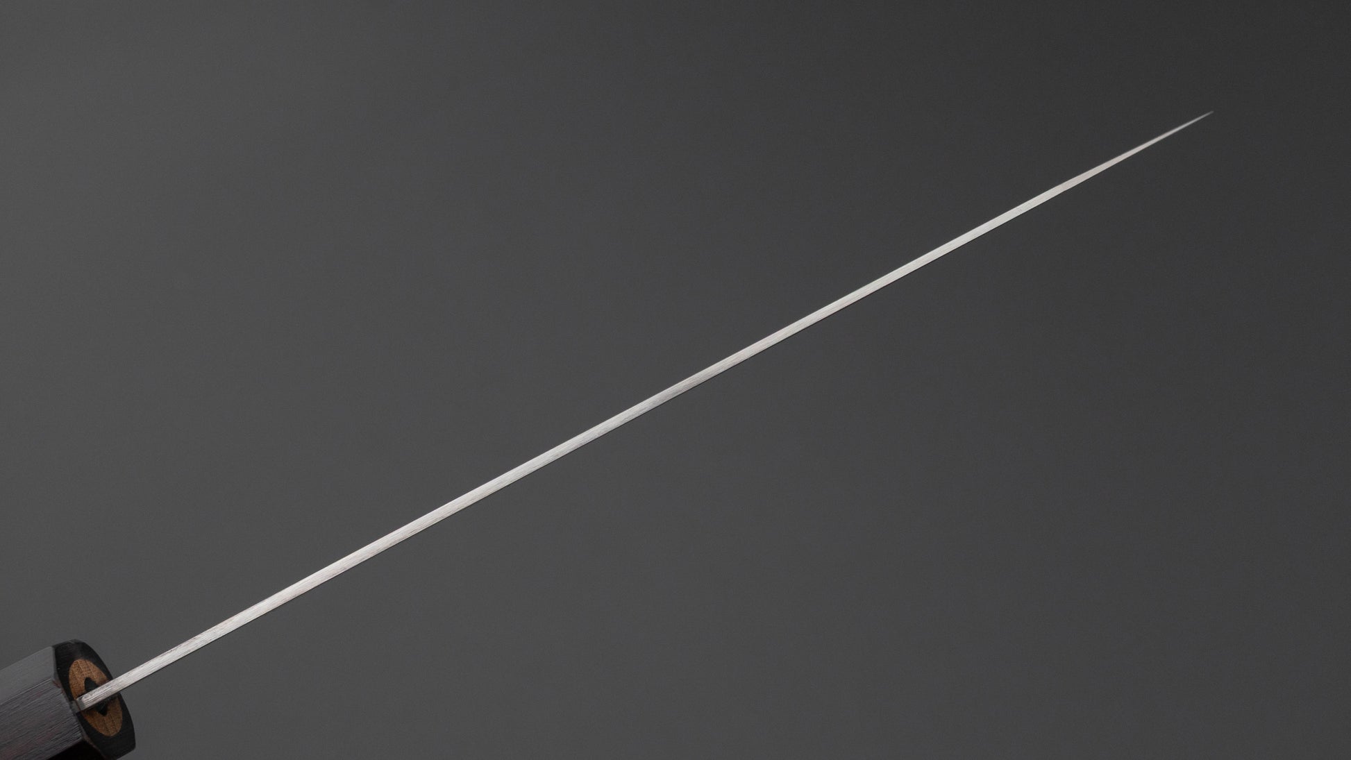 Hitohira Imojiya TH Stainless Bunka 180mm Ebony Handle (Wa)