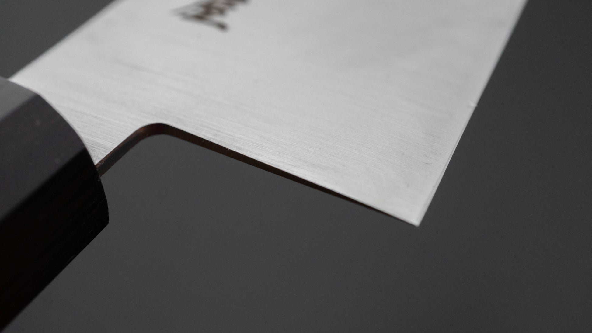 Hitohira Imojiya TH Stainless Bunka 180mm Ebony Handle (Wa)