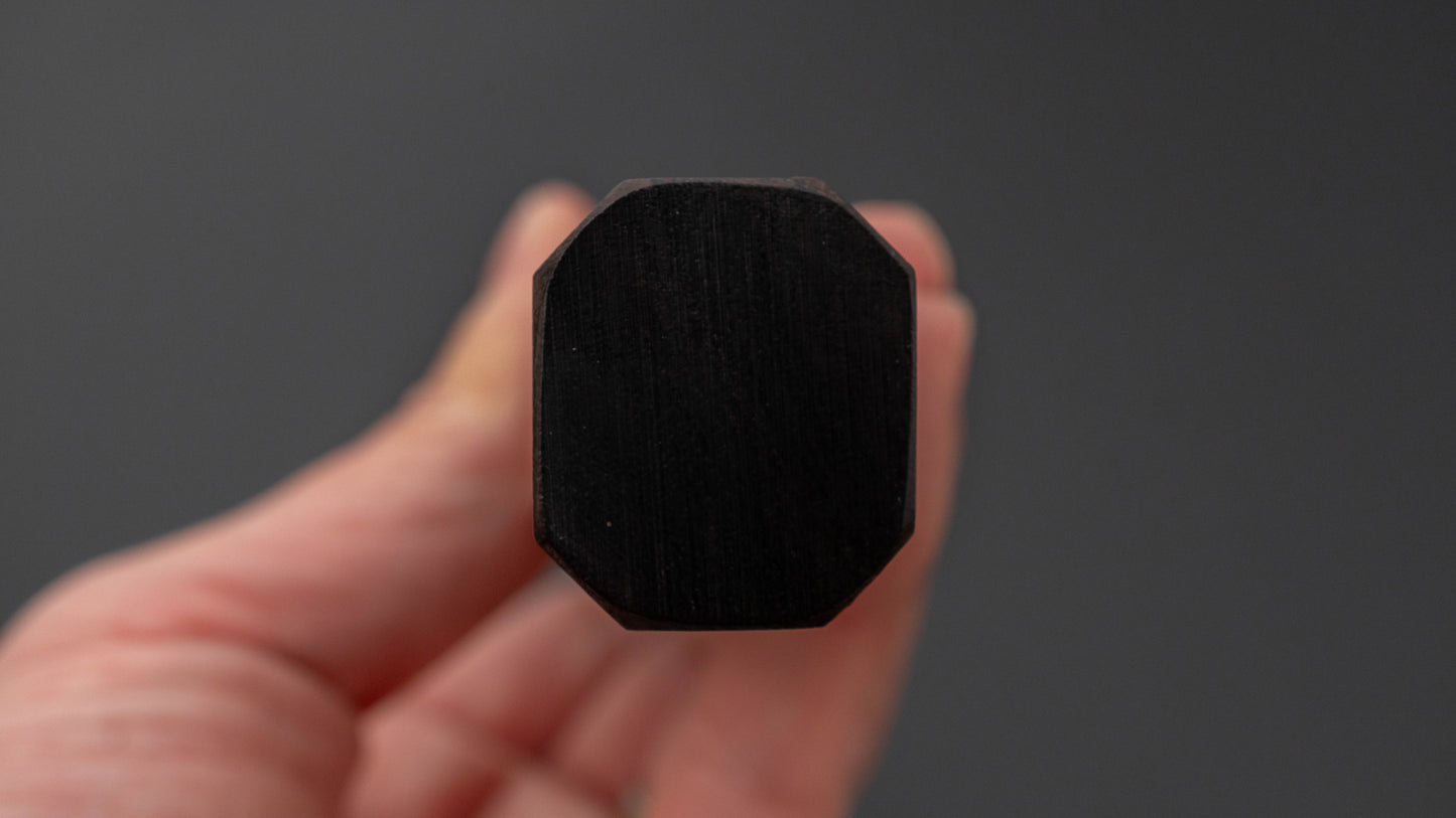 Hitohira Imojiya TH Stainless Bunka 180mm Ebony Handle (Wa)