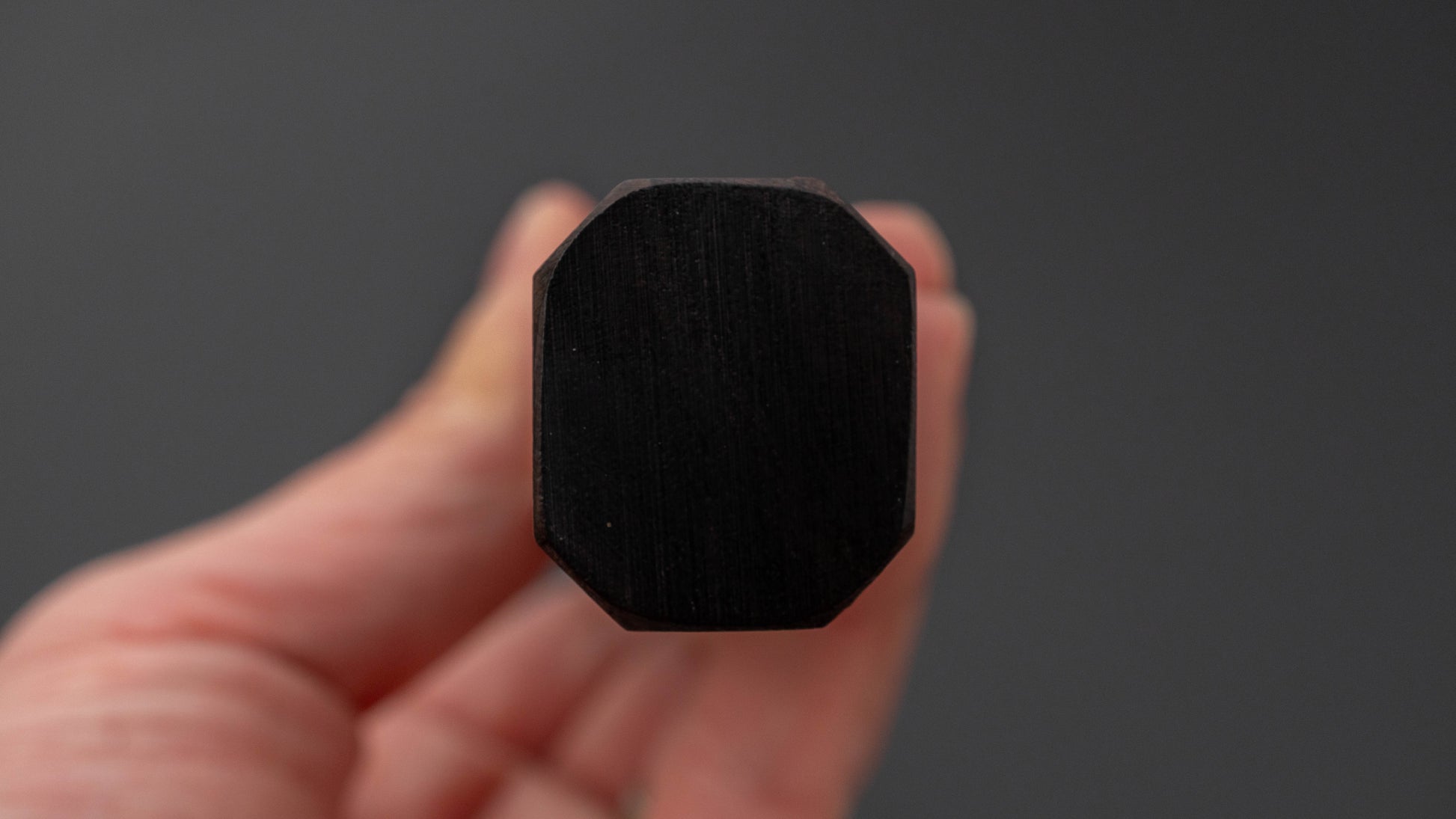 Hitohira Imojiya TH Stainless Bunka 180mm Ebony Handle (Wa)