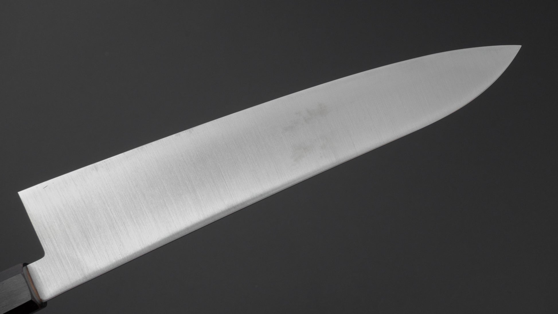 Hitohira Imojiya TH Stainless Gyuto 240mm Ebony Handle (Wa)