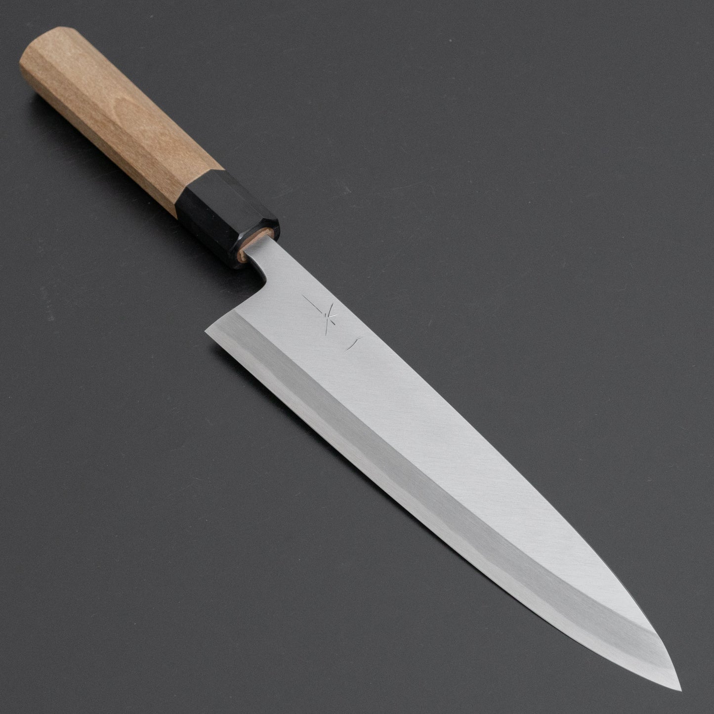 Hitohira Tanaka Manzo White #2 Mioroshi Deba 210mm Ho Wood Handle (Saya) - HITOHIRA