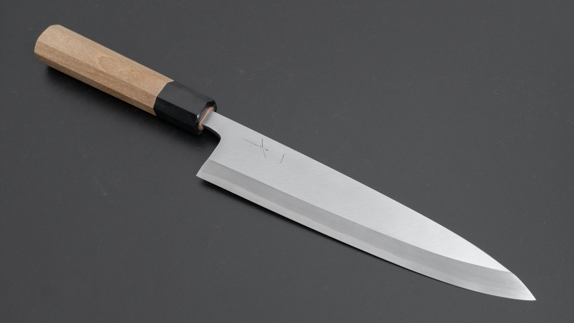 Hitohira Tanaka Manzo White #2 Mioroshi Deba 210mm Ho Wood Handle (Saya) - HITOHIRA