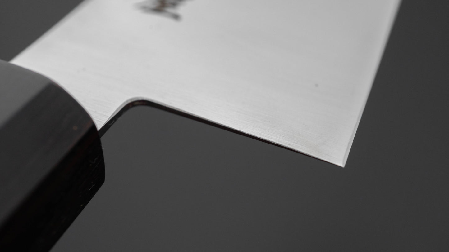 Hitohira Imojiya TH Stainless Kiritsuke Gyuto 210mm Ebony Handle (Wa)