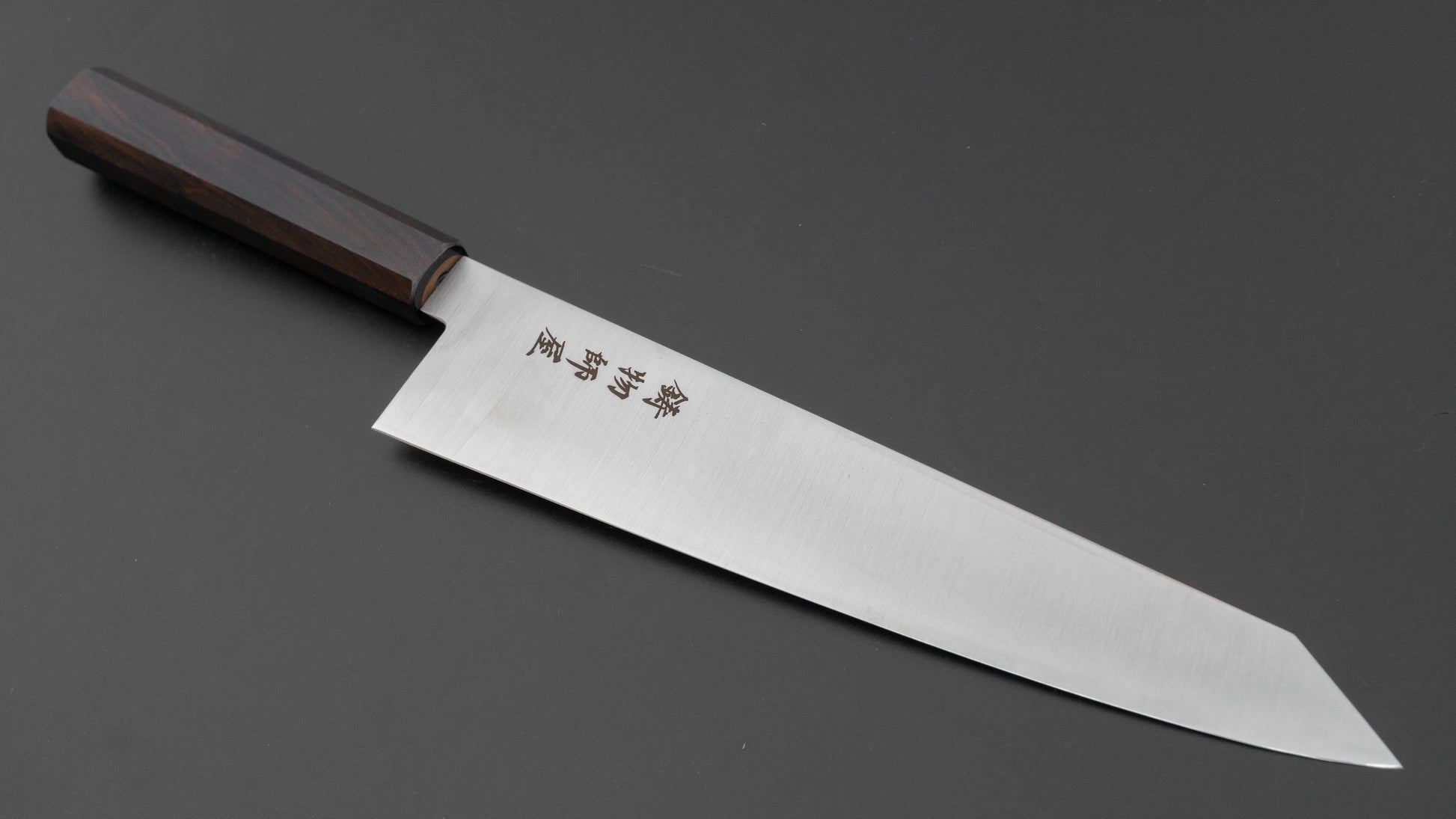 Hitohira Imojiya TH Stainless Kiritsuke Gyuto 240mm Ebony Handle (Wa)