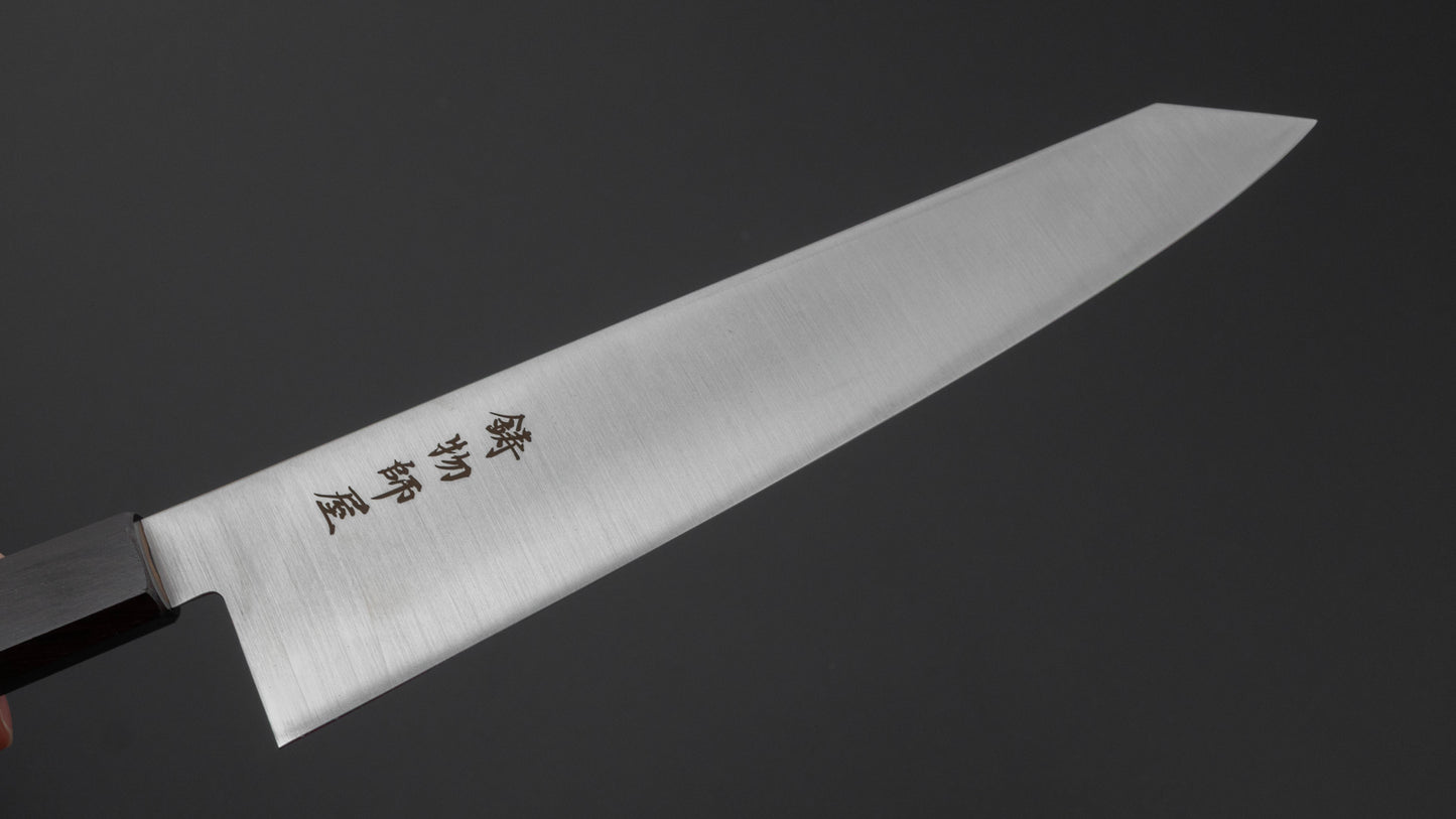 Hitohira Imojiya TH Stainless Kiritsuke Gyuto 240mm Ebony Handle (Wa)