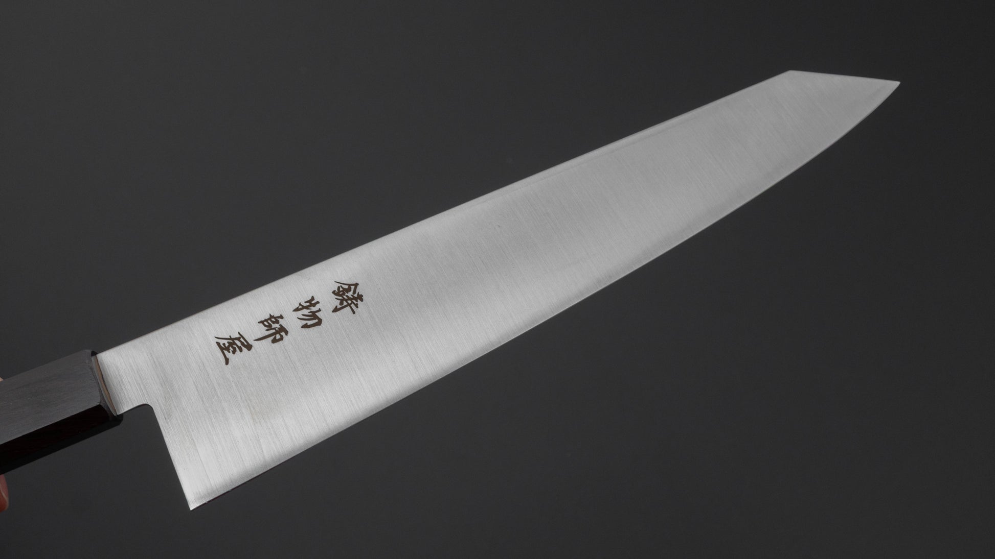 Hitohira Imojiya TH Stainless Kiritsuke Gyuto 240mm Ebony Handle (Wa)