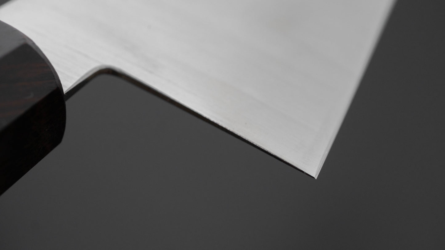 Hitohira Imojiya TH Stainless Kiritsuke Gyuto 240mm Ebony Handle (Wa)