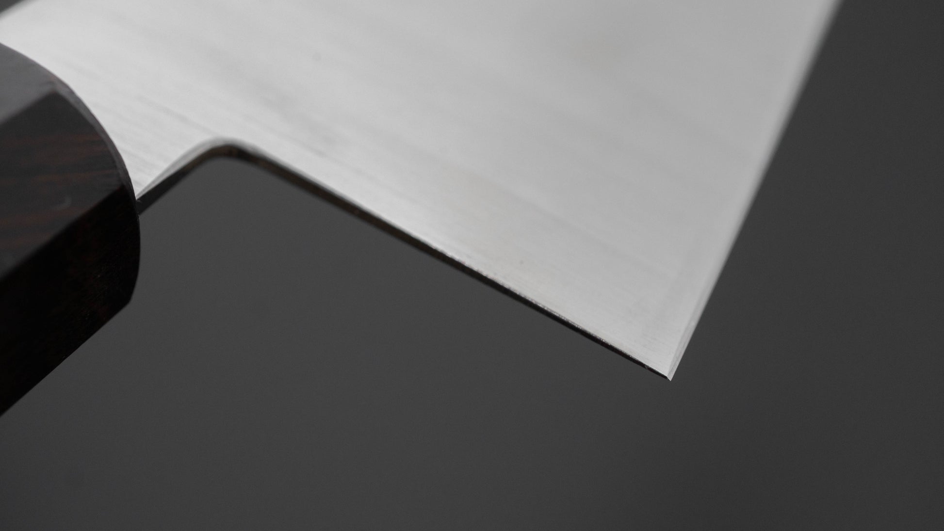 Hitohira Imojiya TH Stainless Kiritsuke Gyuto 240mm Ebony Handle (Wa)