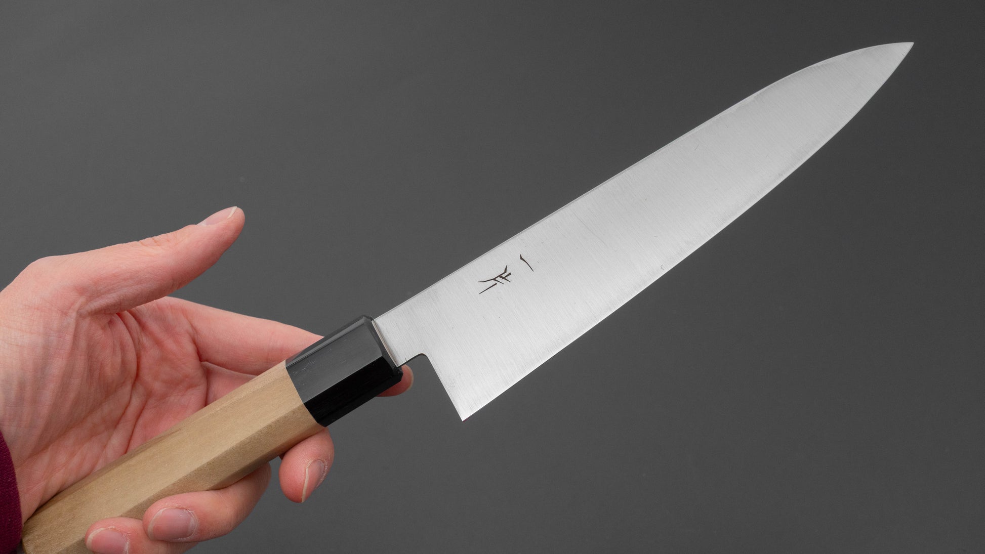 Hitohira SK High Carbon Gyuto 180mm Ho Wood Handle