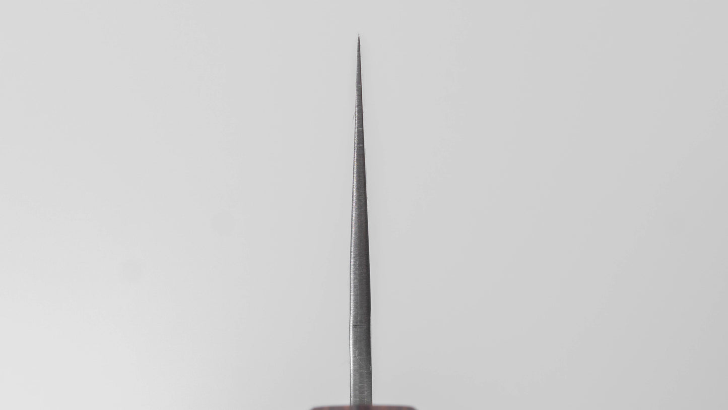 Hitohira Futana Stainless Tsuchime Damascus Santoku 170mm Keyaki Zelkova Handle