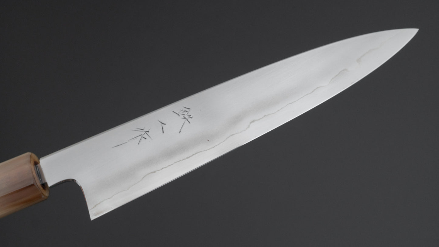 Tetsujin Silver #3 Ukiba Petty 165mm Lacewood Handle - HITOHIRA