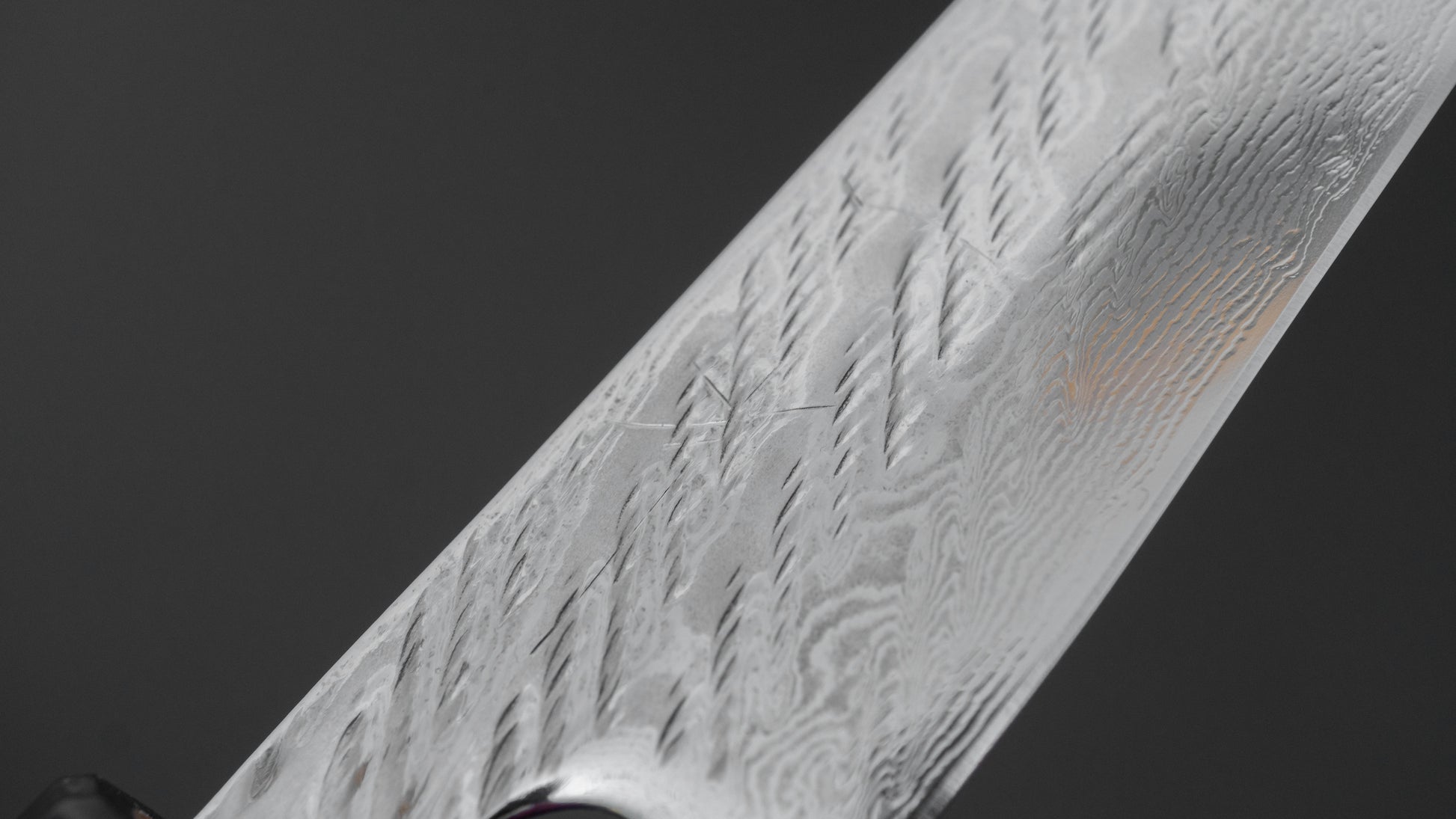 Hitohira Futana Stainless Rope Damascus Petty 135mm Walnut Handle