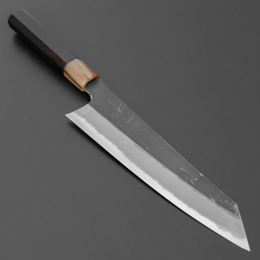 Hitohira Togashi Blue #2 Kurouchi Kiritsuke Gyuto 240mm Ebony Handle