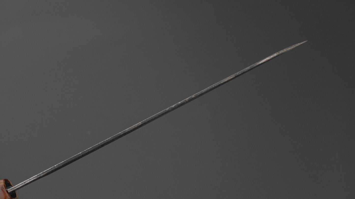 Hitohira Togashi Blue #2 Kurouchi Kiritsuke Gyuto 240mm Ebony Handle