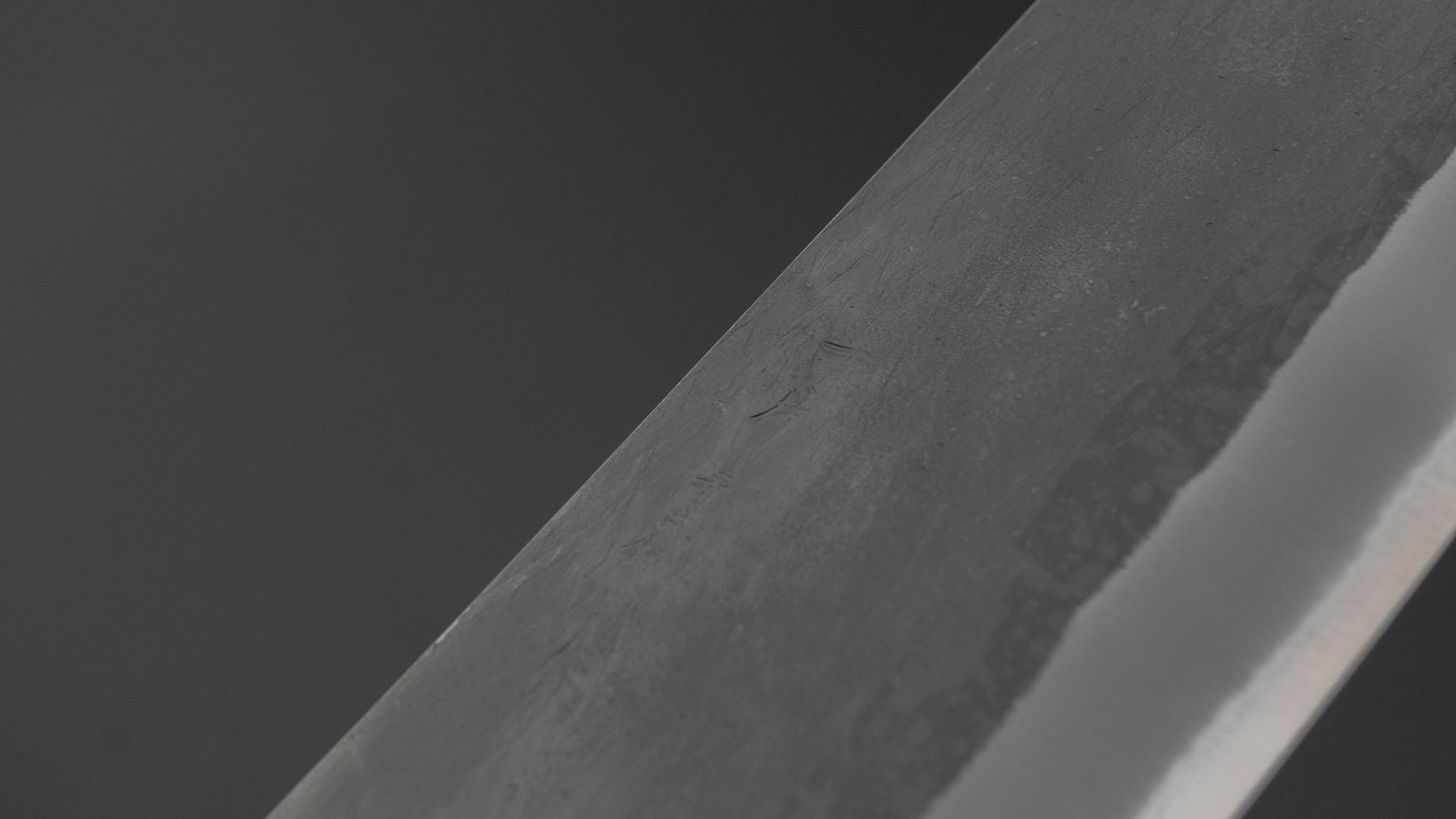 Hitohira TD Blue #2 Stainless Clad Kurouchi Nakiri 165mm Ho Wood Handle (D-Shape)