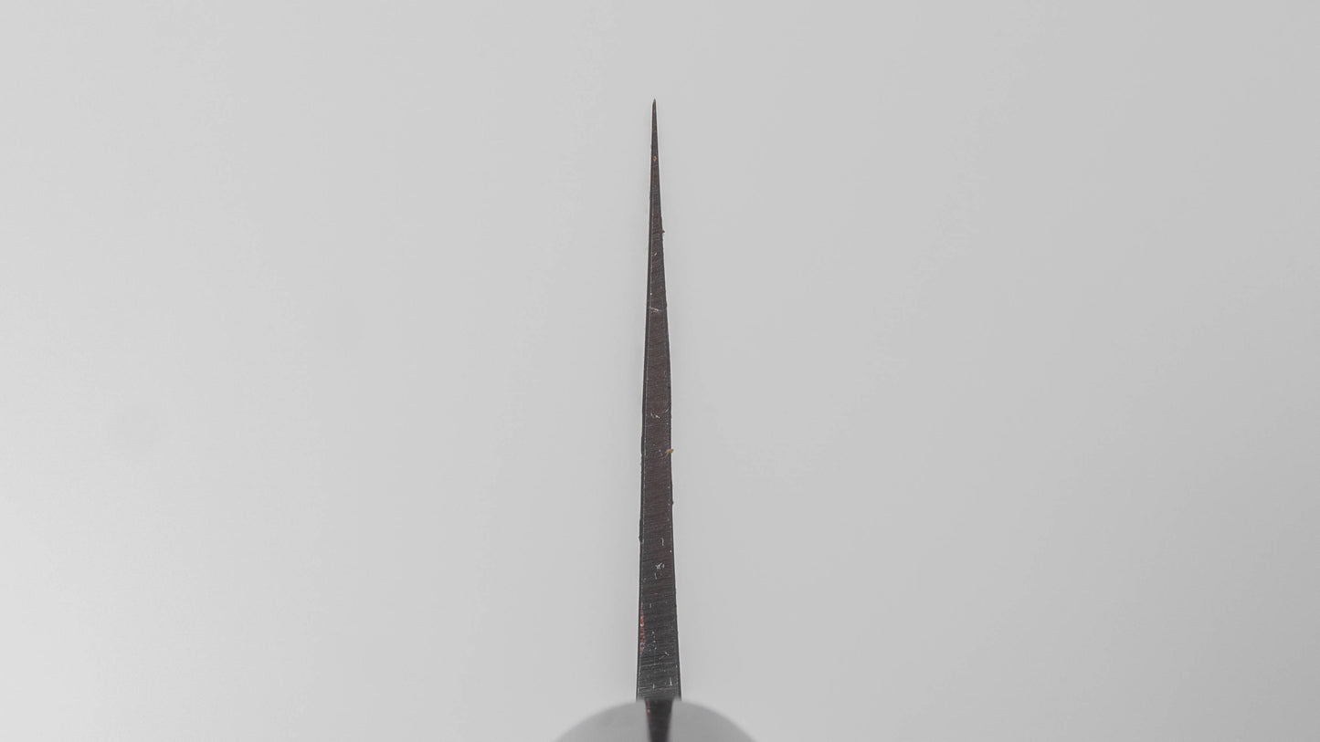 Hitohira TD Blue #2 Stainless Clad Kurouchi Nakiri 165mm Ho Wood Handle (D-Shape)