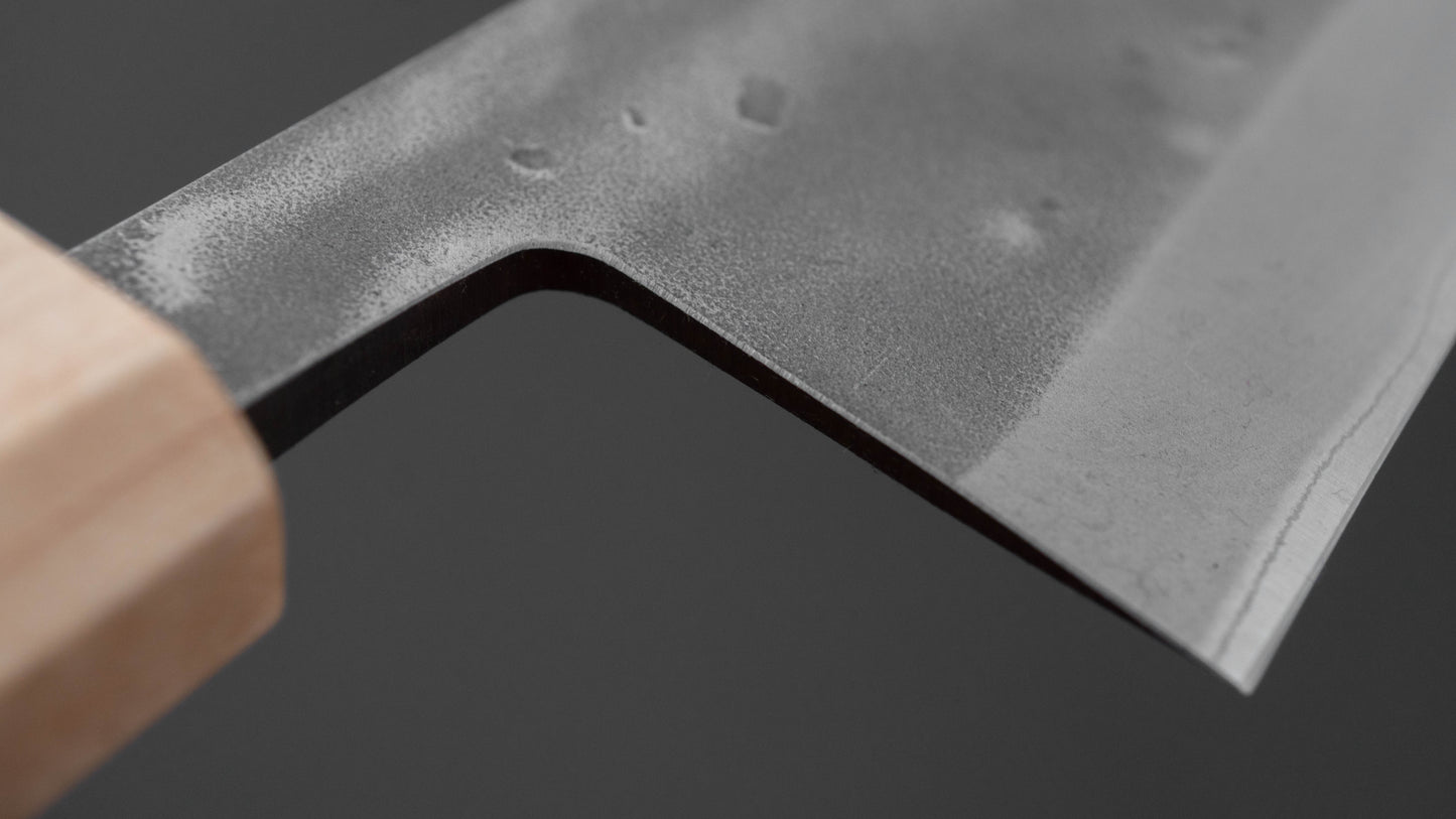 Hitohira TD Blue #2 Stainless Clad Nashiji Gyuto 240mm Walnut Handle