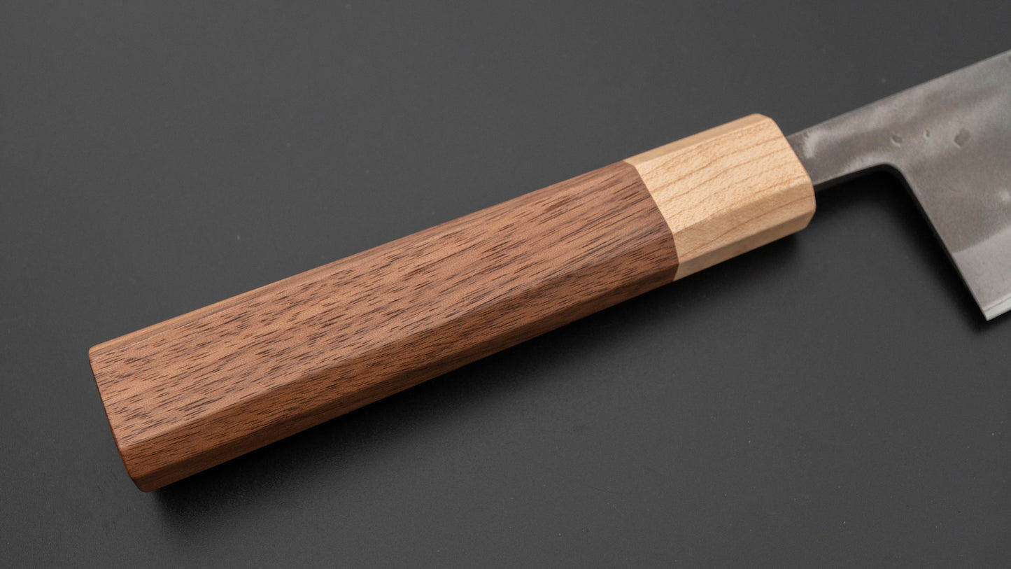 Hitohira TD Blue #2 Stainless Clad Nashiji Gyuto 240mm Walnut Handle
