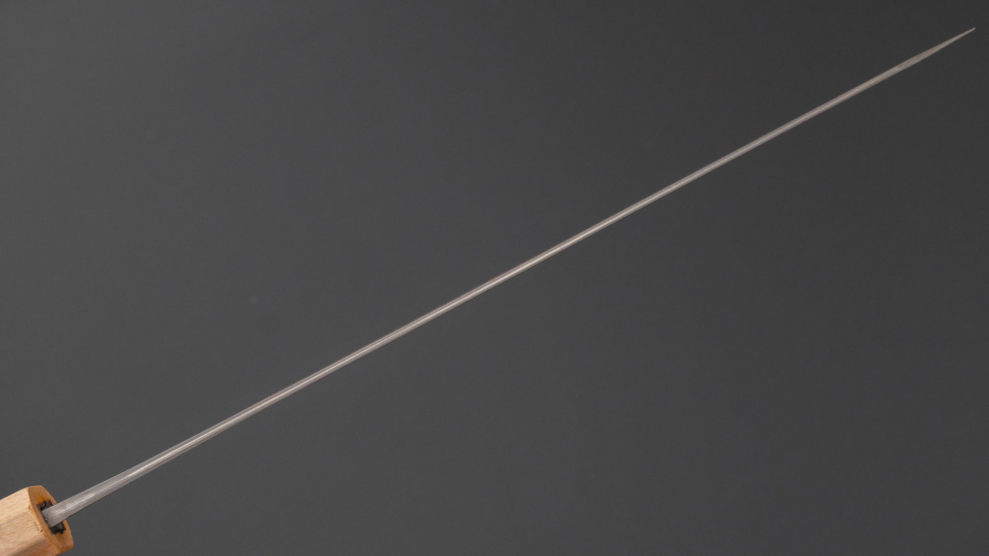 Hitohira TD Blue #2 Stainless Clad Nashiji Sujihiki 240mm Walnut Handle