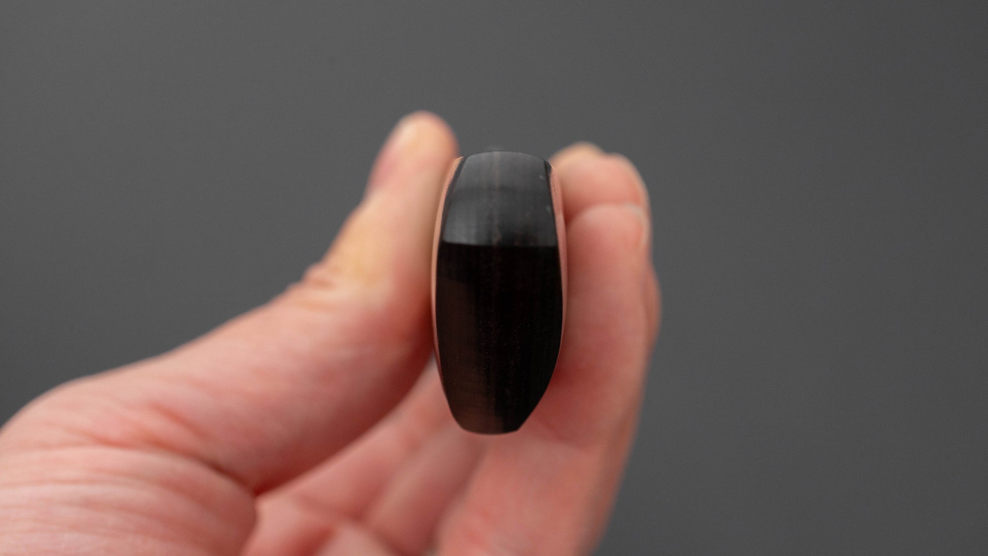 Hitohira NM V10 Tsuchime Damascus Nakiri 130mm Brown Pakka Handle (No Bolster)