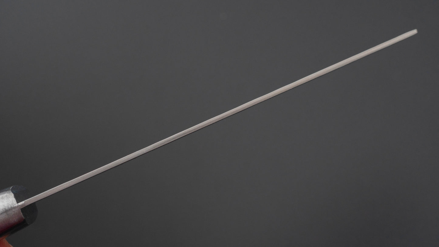 Hitohira NM V10 Tsuchime Damascus Nakiri 130mm Blue Pakka Handle