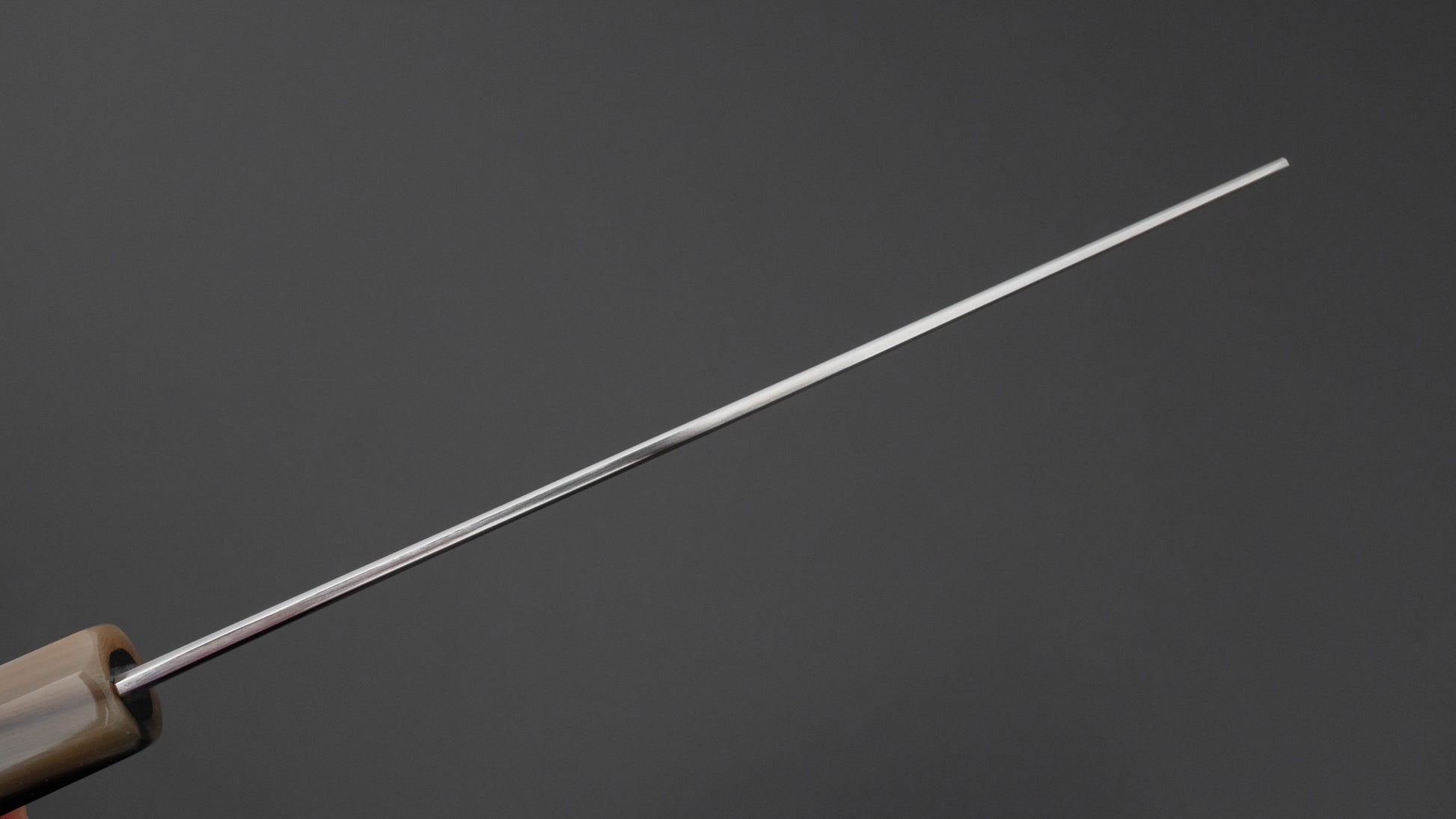 Hitohira Kikuchiyo Ren Silver #3 Nakiri 180mm Ebony Handle