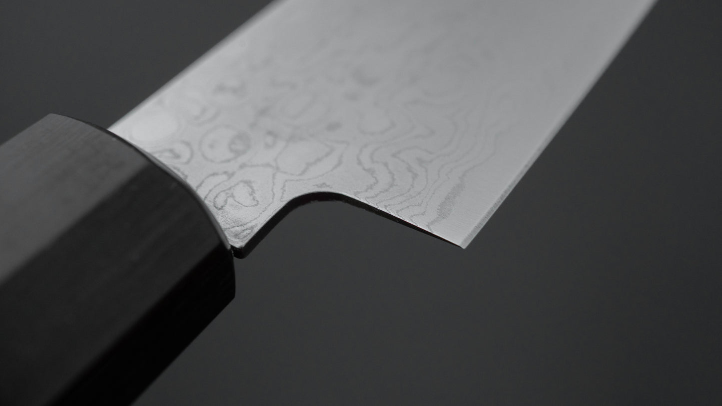 Hitohira HG Damascus Sujihiki 240mm Walnut Handle