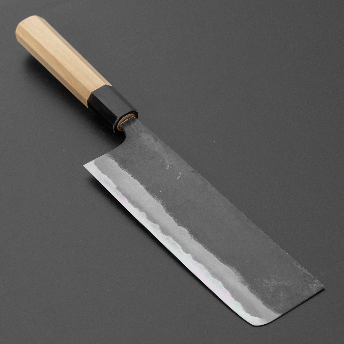 Hitohira Tosa Kurouchi Blue #2 Nakiri 170mm Ho Wood Handle