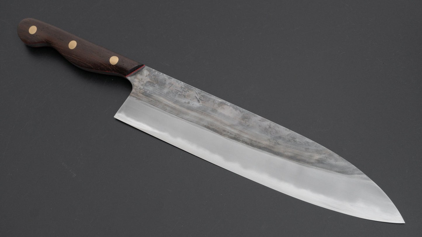 Jiro Tsuchime Yo Gyuto 240mm Tagayasan Handle (#593) - HITOHIRA