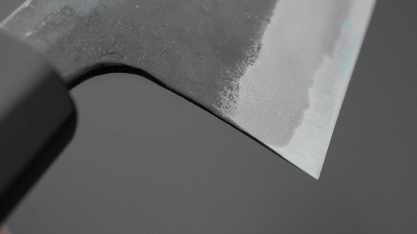 Hitohira Tosa Kurouchi Blue #2 Nakiri 170mm Ho Wood Handle