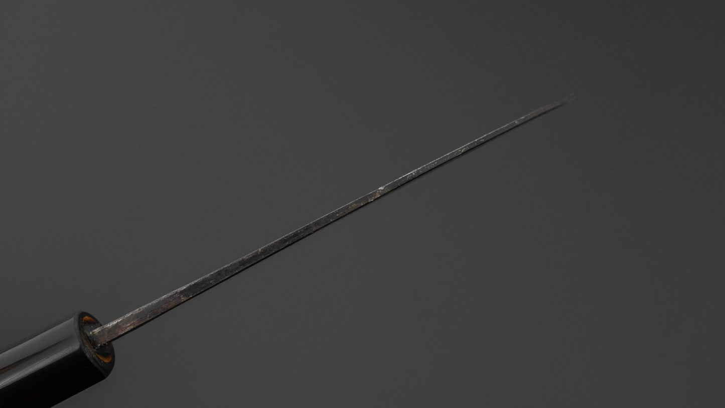 Hitohira Onihiro White #1 Santoku 105mm Ho Wood Handle (D-Shape)