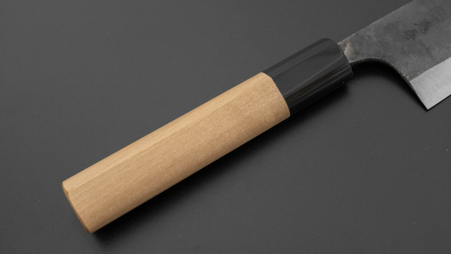 Hitohira Onihiro White #1 Santoku 105mm Ho Wood Handle (D-Shape)