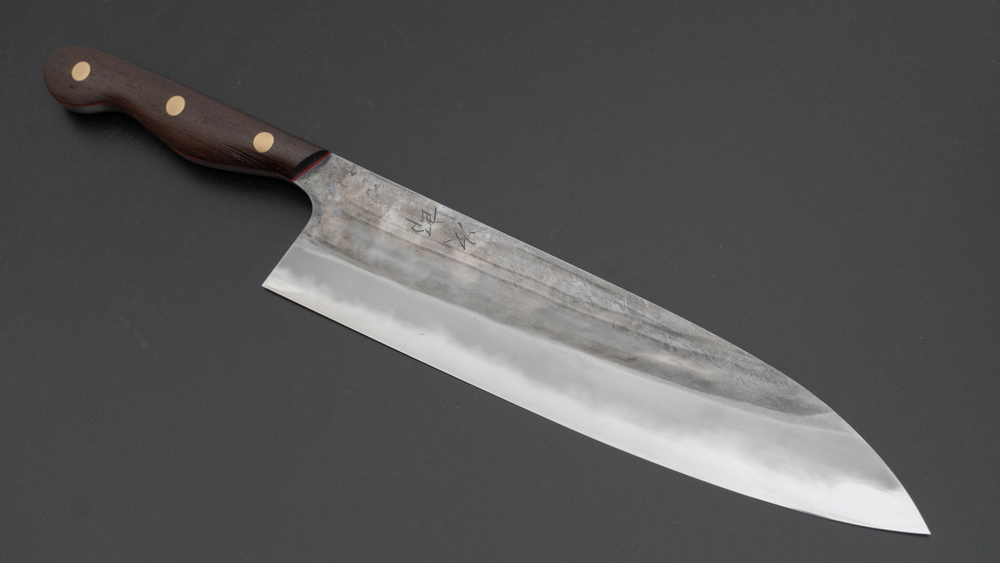 Jiro Tsuchime Yo Gyuto 240mm Tagayasan Handle (#597) - HITOHIRA